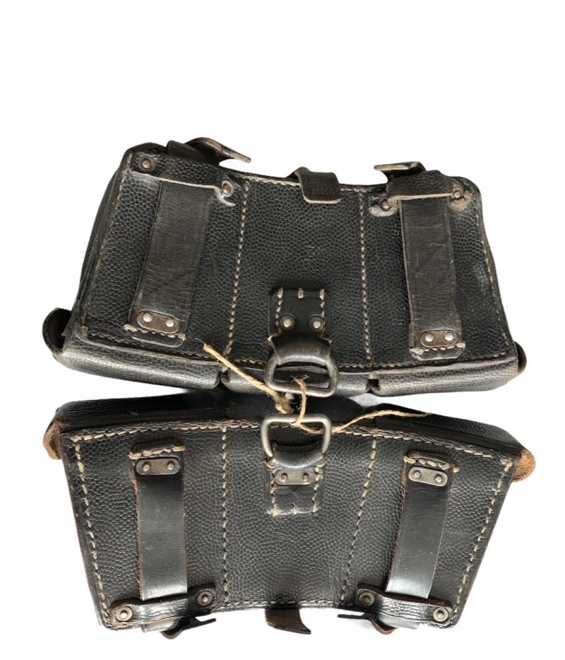 German Pair Of K98 Ammo Pouches
