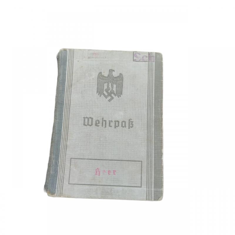 German Wehrpass (Battle of Dunkirk)