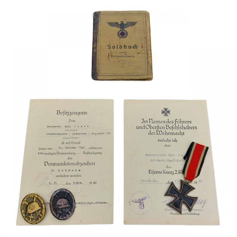 German Medal Grouping