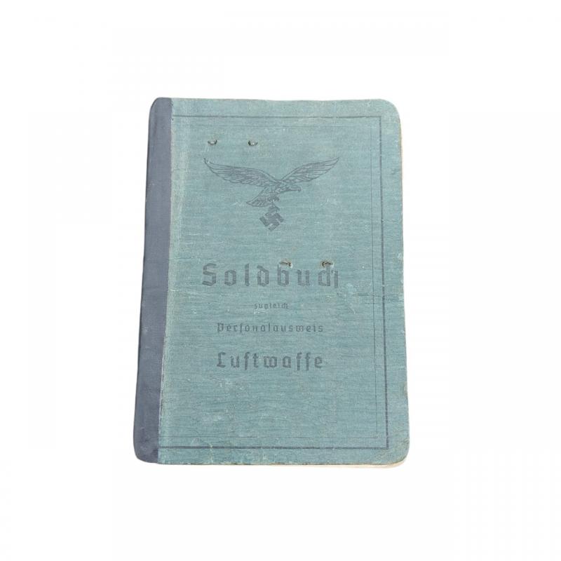 German Wehrmacht (Luftwaffe) Soldbuch