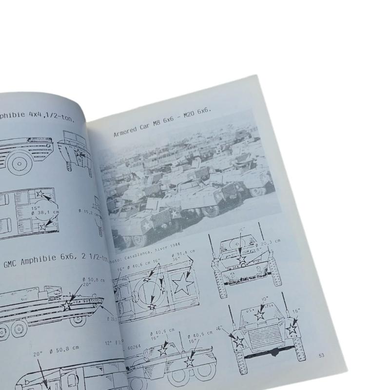 French Book 'U.S. Army (ETO 1944-45) Marquages et organisation'