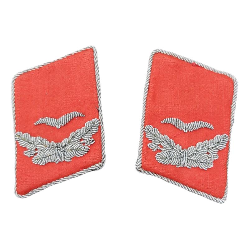 German Luftwaffe 'FLAK' Officers Collar Tabs