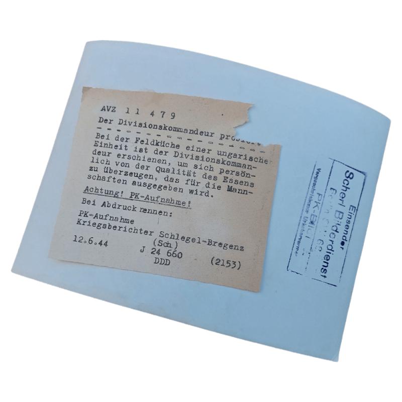 German Press Photo (12th SS Panzer Normandy)