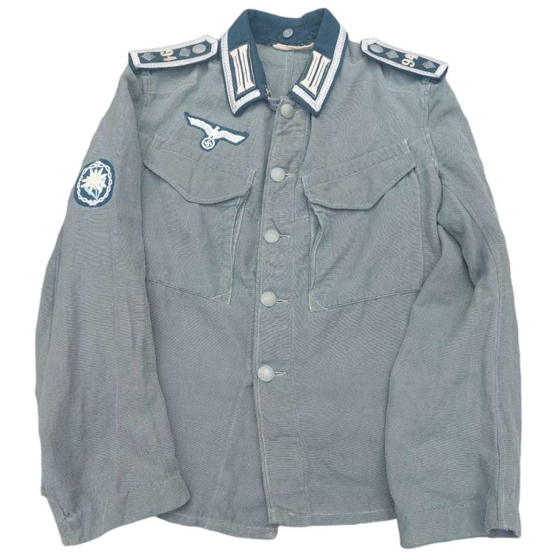 German Wehrmacht (Heer) Gebirgsjäger Summer Tunic