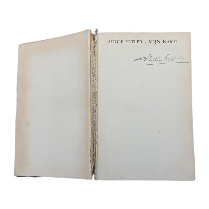 German Book 'Mein Kampf' (Dutch Version)