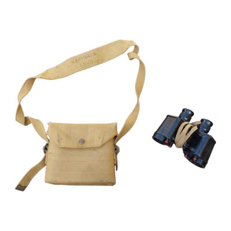 British Binoculars + Carrying Case