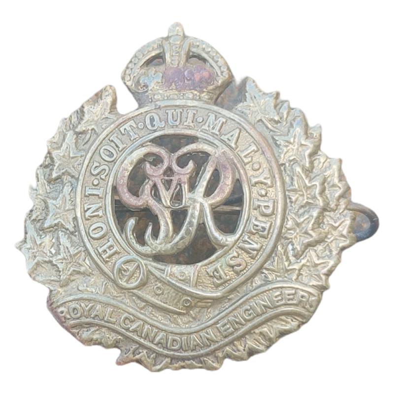 Royal Canadian Engineers Capbadge