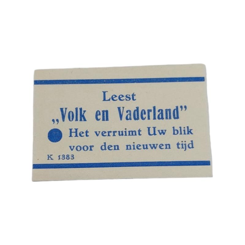 Dutch adhesive stamp