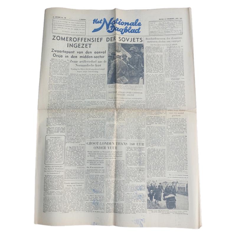 Dutch National Socialist Newspaper (Normandy)