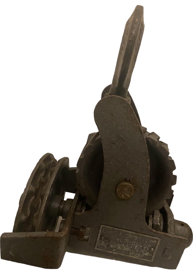 German LW Plane Engine Hoist