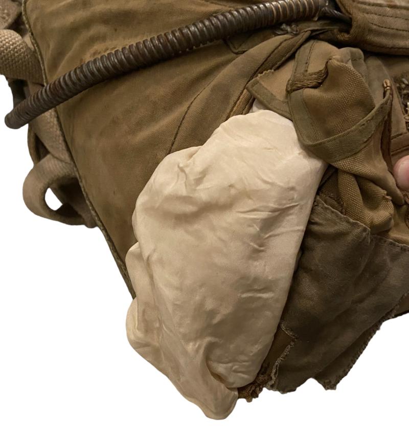 German LW Seat Type Parachute