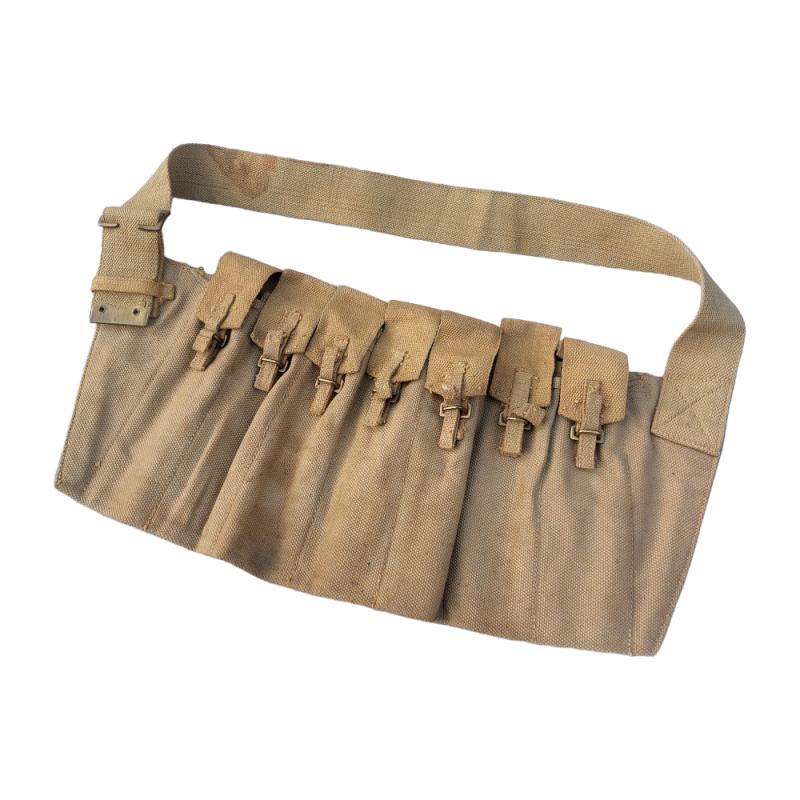 British Webbing (Airborne) Sten Bandoleer