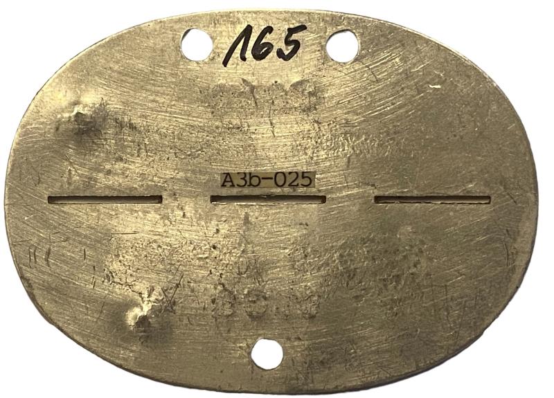 Stamm-Kp. G.E.B.470. Aluminium Dog-Tag (Published)