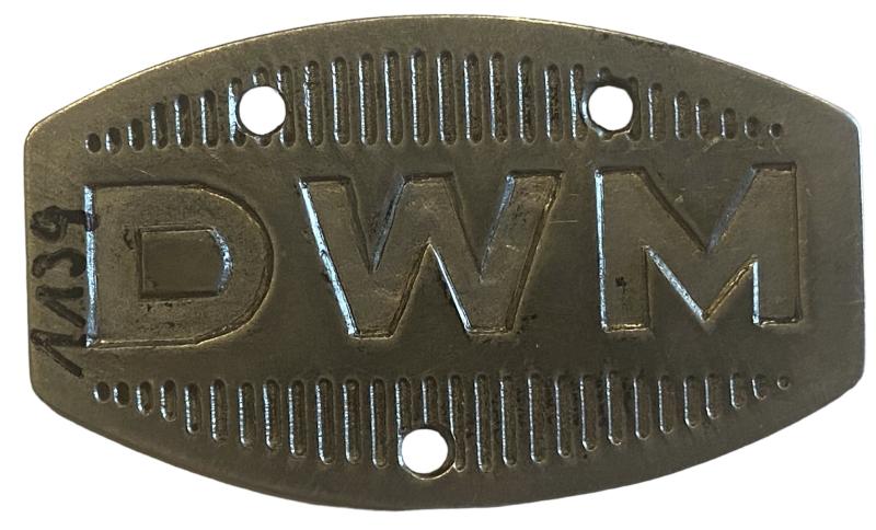 DWM 7321 Aluminium Forced Labor Dog-Tag