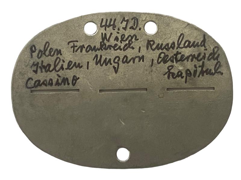 Jnf.Pz.Abw.Ers.Kp.46 Aluminum Dog-Tag