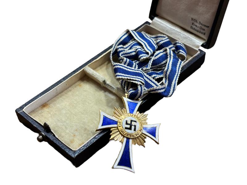 Mother's Cross in Gold with box