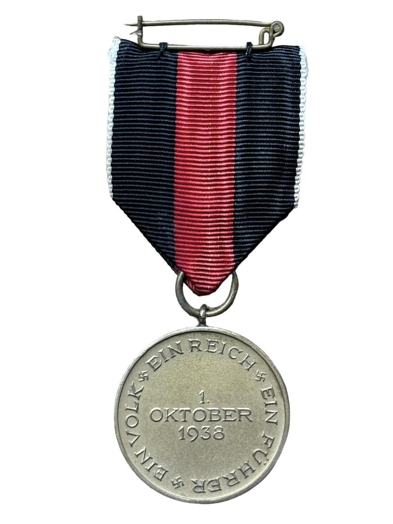 Sudeten annexation medal with case