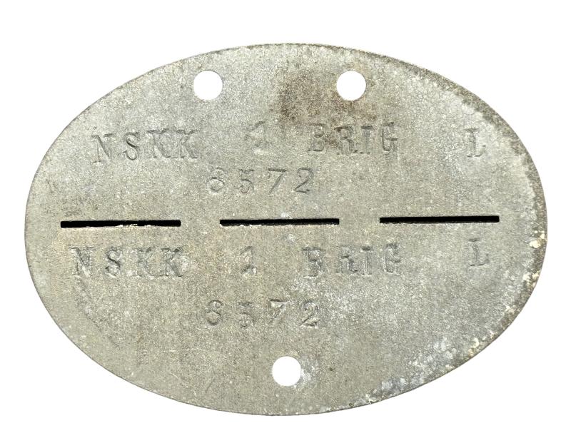 Erkennungsmarke NSKK 1 BRIG L