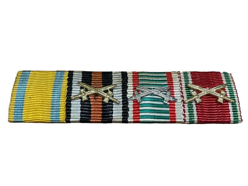 German Imperial 4 place ribbon bar