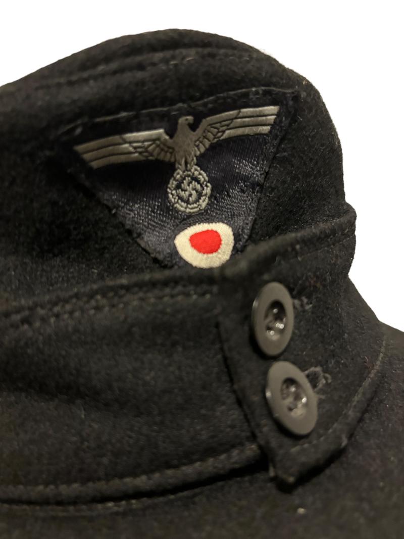 German Panzer (Heer) M43 black field cap 1944